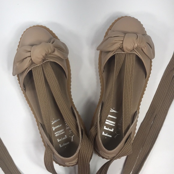 Puma Fenty by Rihanna Leather Lace Up Creepers - Picture 7 of 7